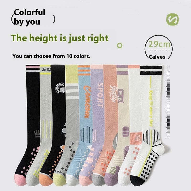 GymForce Compression Stockings Women's Fitness Running Skipping Rope