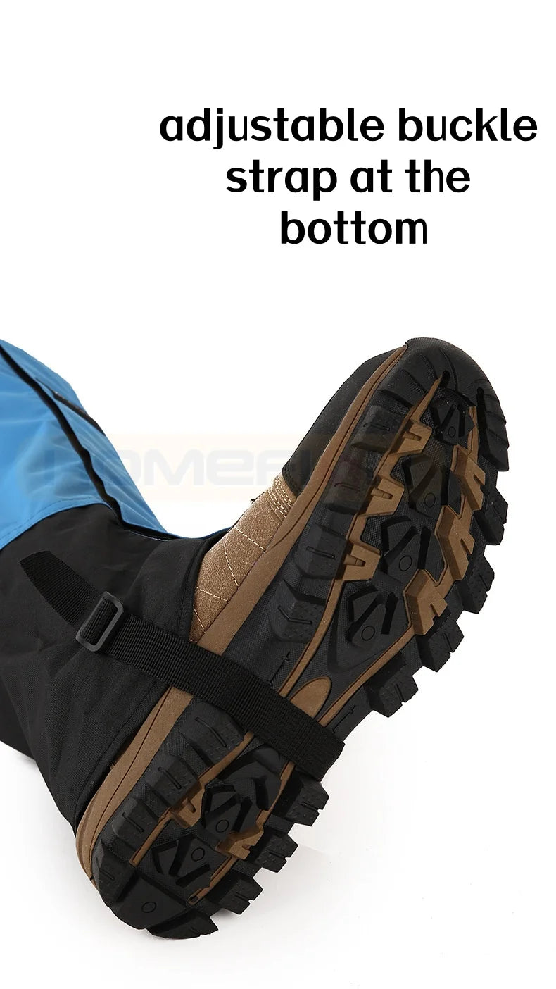 Waterproof Leg Covers – Elastic Strap Protective Sleeves - 1 Pair