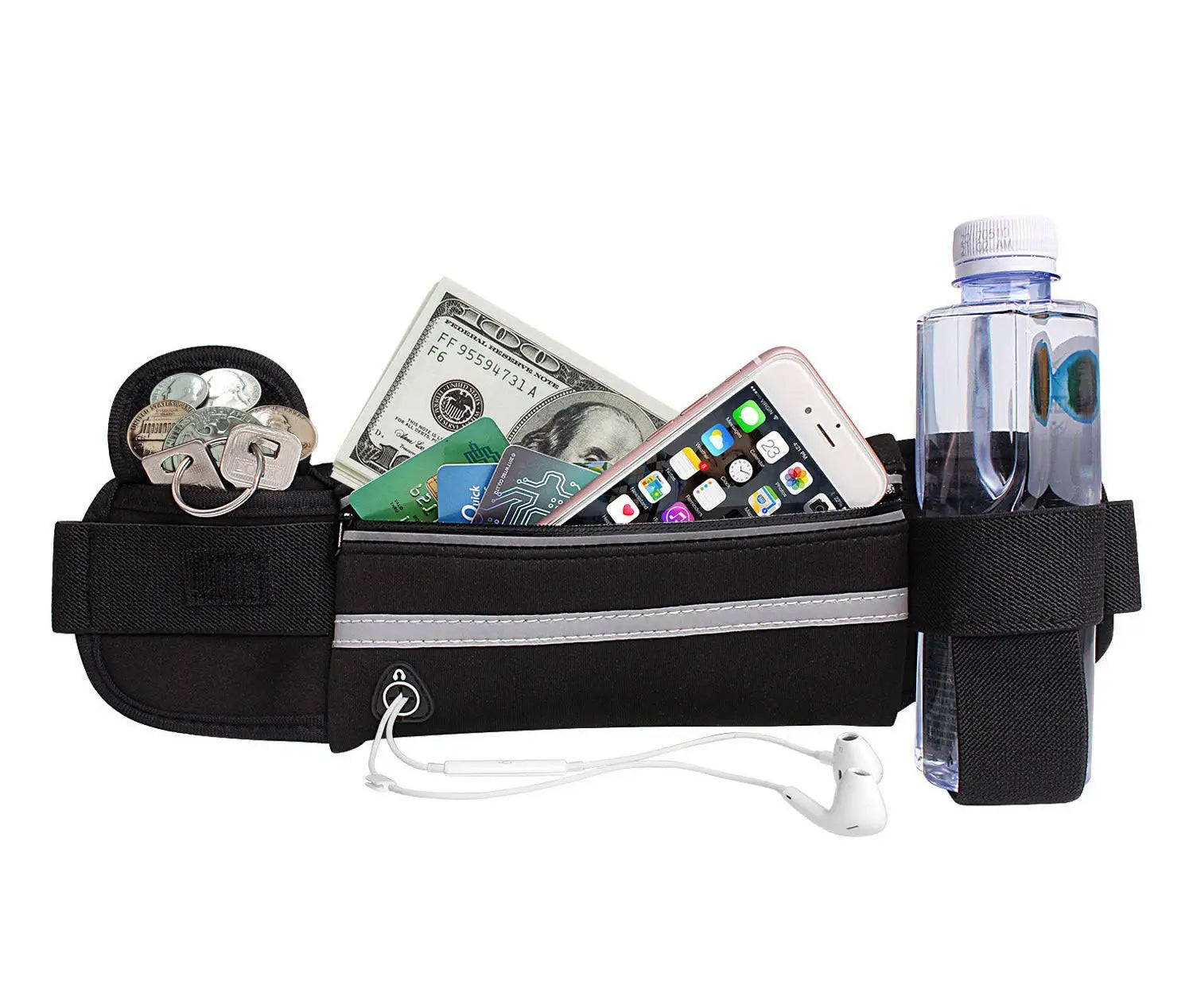 GymForce Waterproof Neoprene Fanny Pack – Running Waist Bag