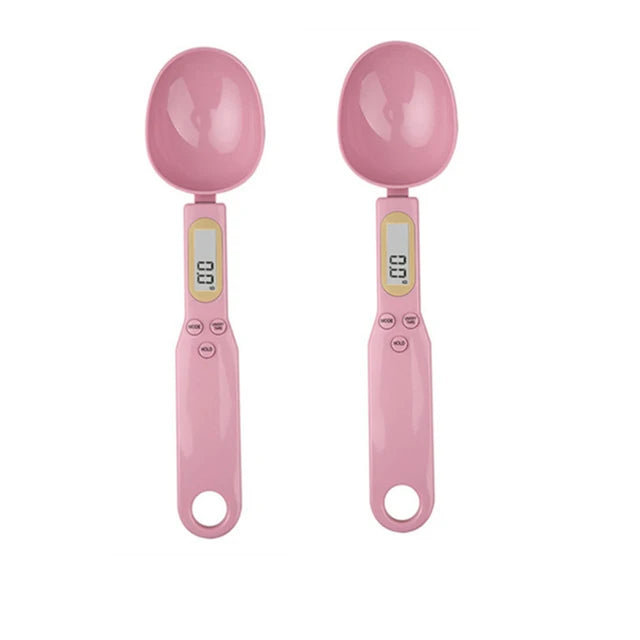 2 Pcs Digital Measuring Spoon Scale 0.1–500g – LCD Kitchen Food Scale