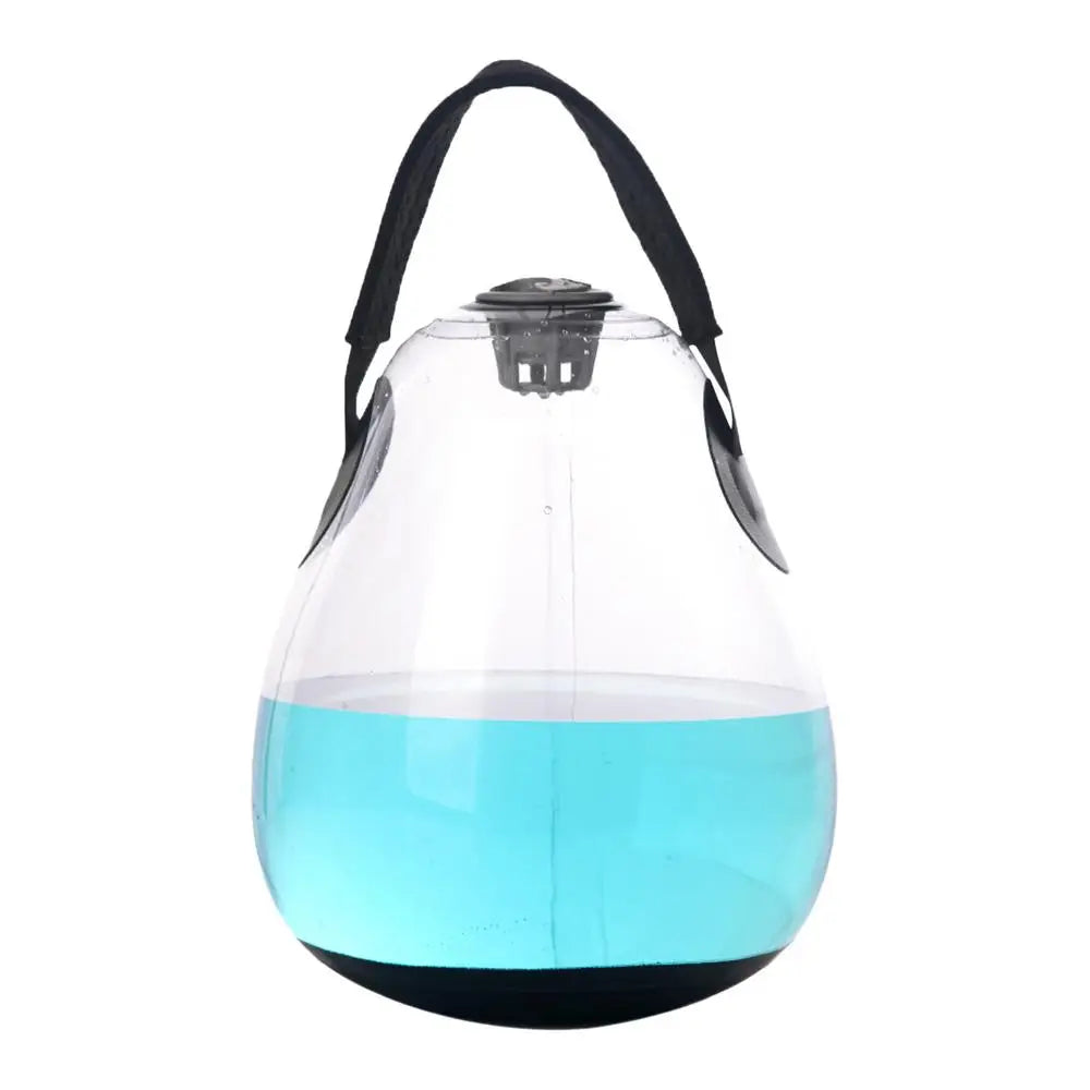 GymForce Inflatable Water Kettlebell – Portable Strength & Balance Training Equipment