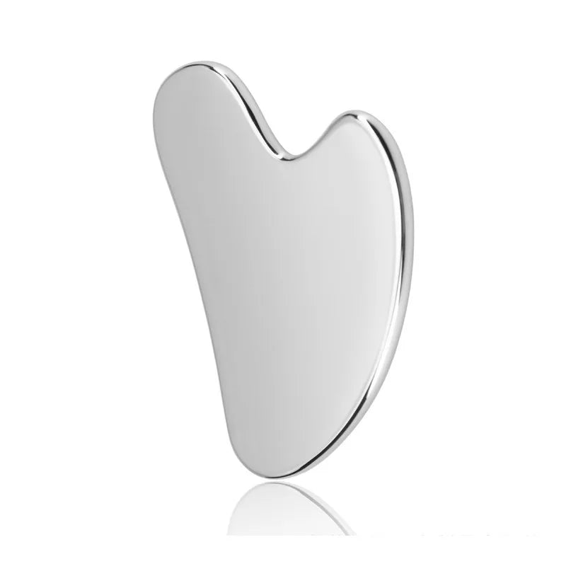 Stainless Steel Gua Sha Tool – Facial & Neck Massage Scraper