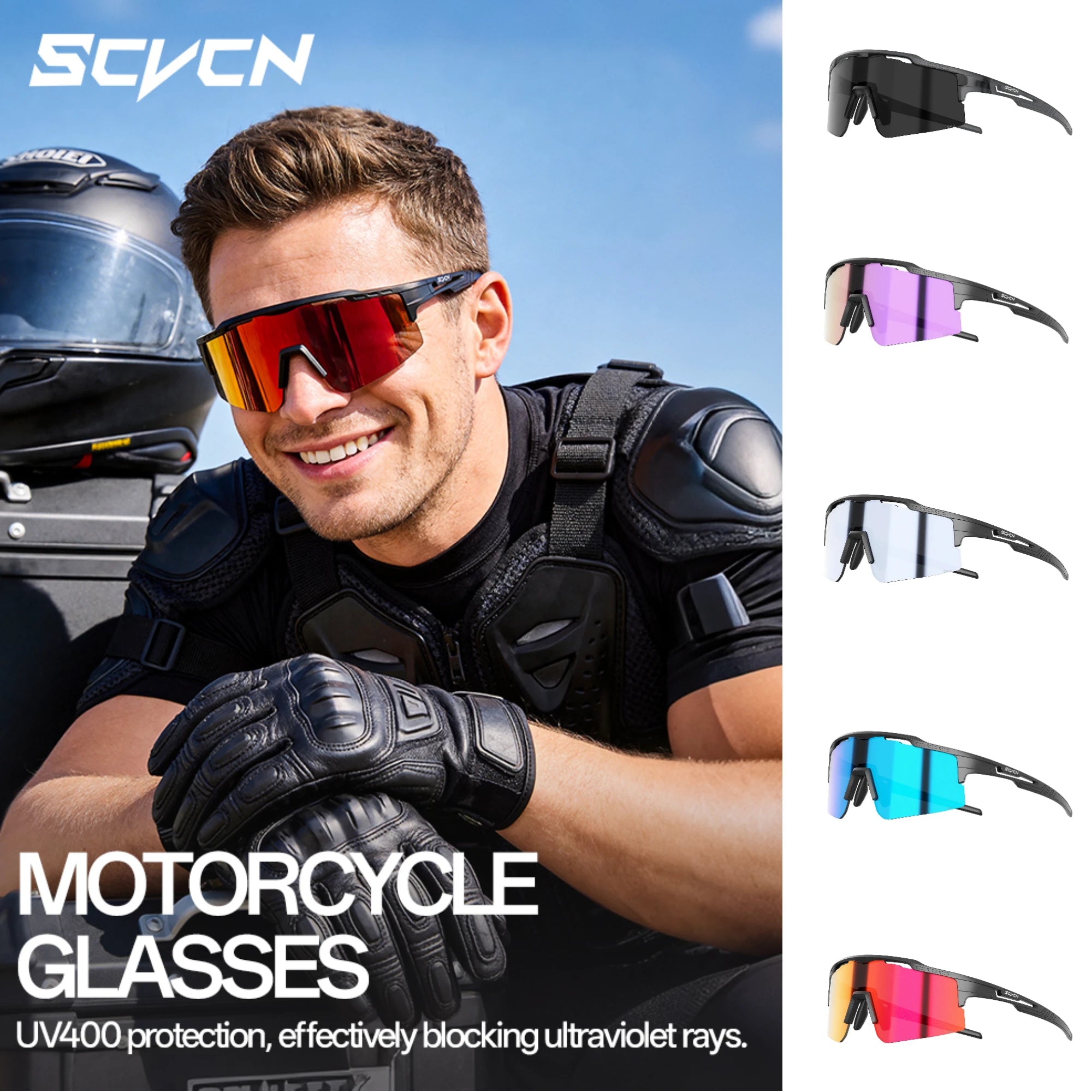 Dawn Blue Blade-Z Sports Sunglasses UV400