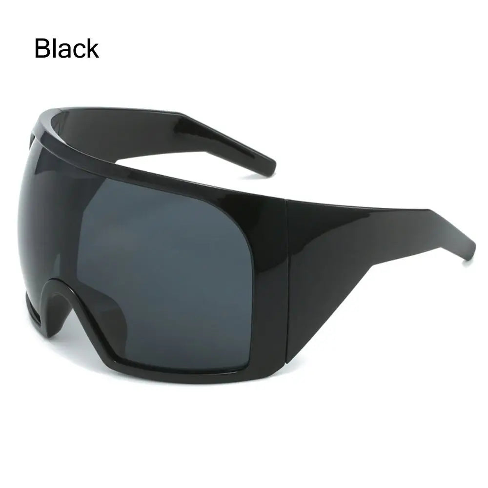 Oversized Punk One-Piece Sunglasses