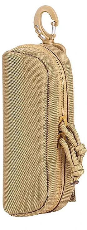 Tactical Eyeglass Case – 1000D Nylon Shockproof Sunglasses Storage Bag