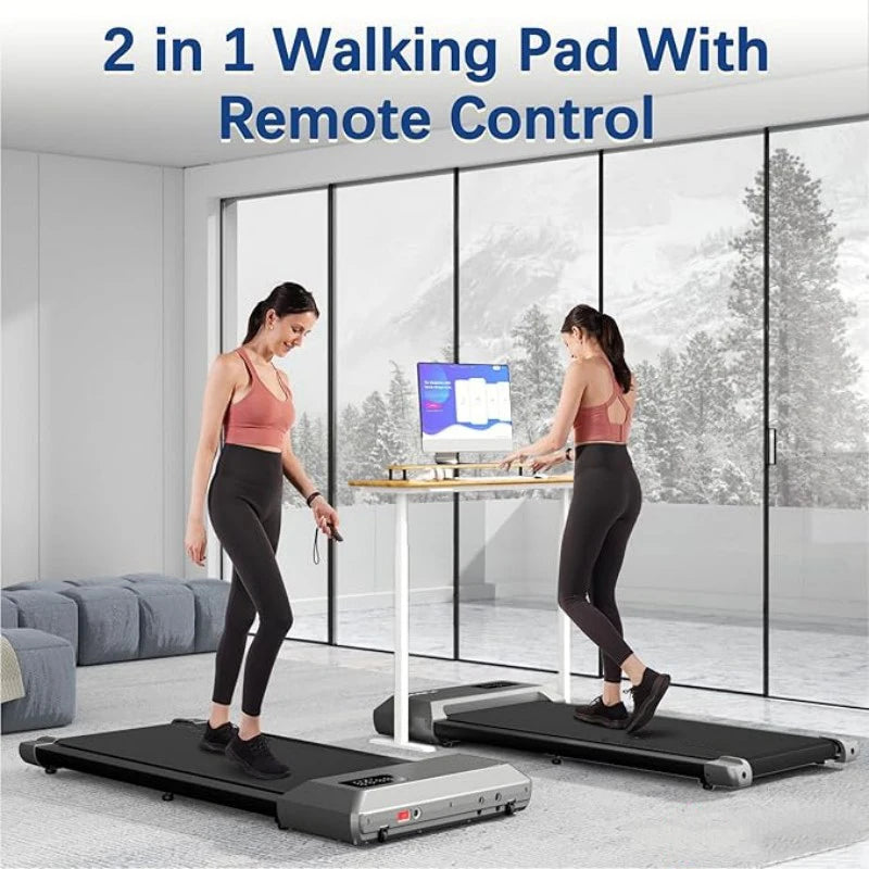 300LBS 2.5HP Folding Treadmill for Home – Walking & Running Machine with LCD Display