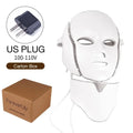 Professional LED Facial Mask – 7-Color Light Therapy Device for Skin Rejuvenation & Care