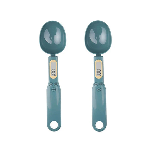 2 Pcs Digital Measuring Spoon Scale 0.1–500g – LCD Kitchen Food Scale