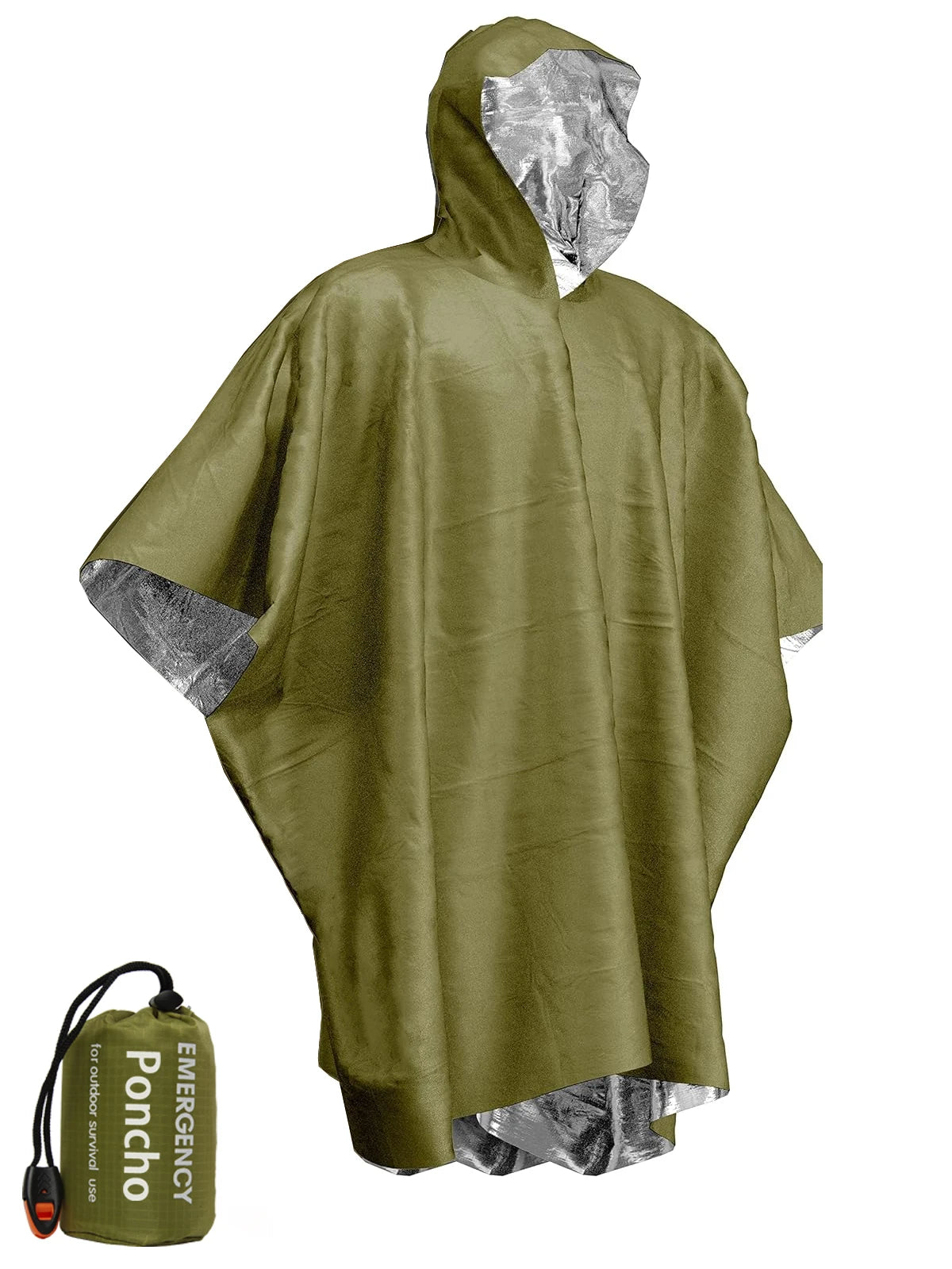 GymForce Emergency Waterproof Thermal Disposable Raincoat