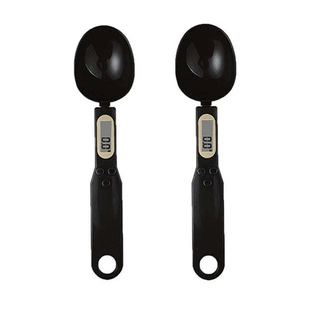 2 Pcs Digital Measuring Spoon Scale 0.1–500g – LCD Kitchen Food Scale