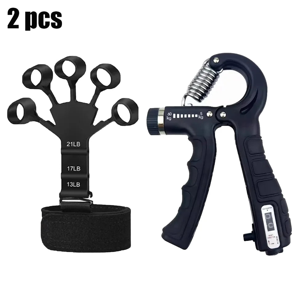 Professional Hand Gripper Kit – Forearm & Finger Strength Training Equipment