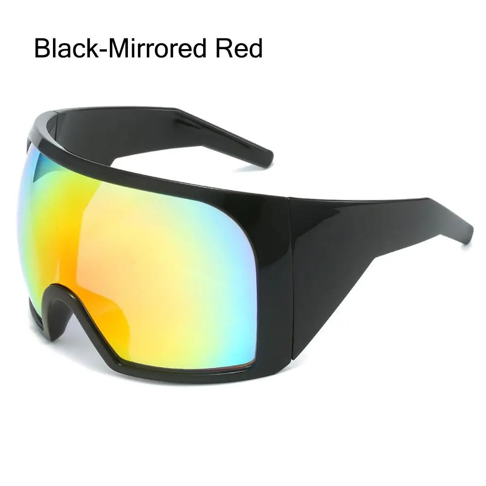 Oversized Punk One-Piece Sunglasses