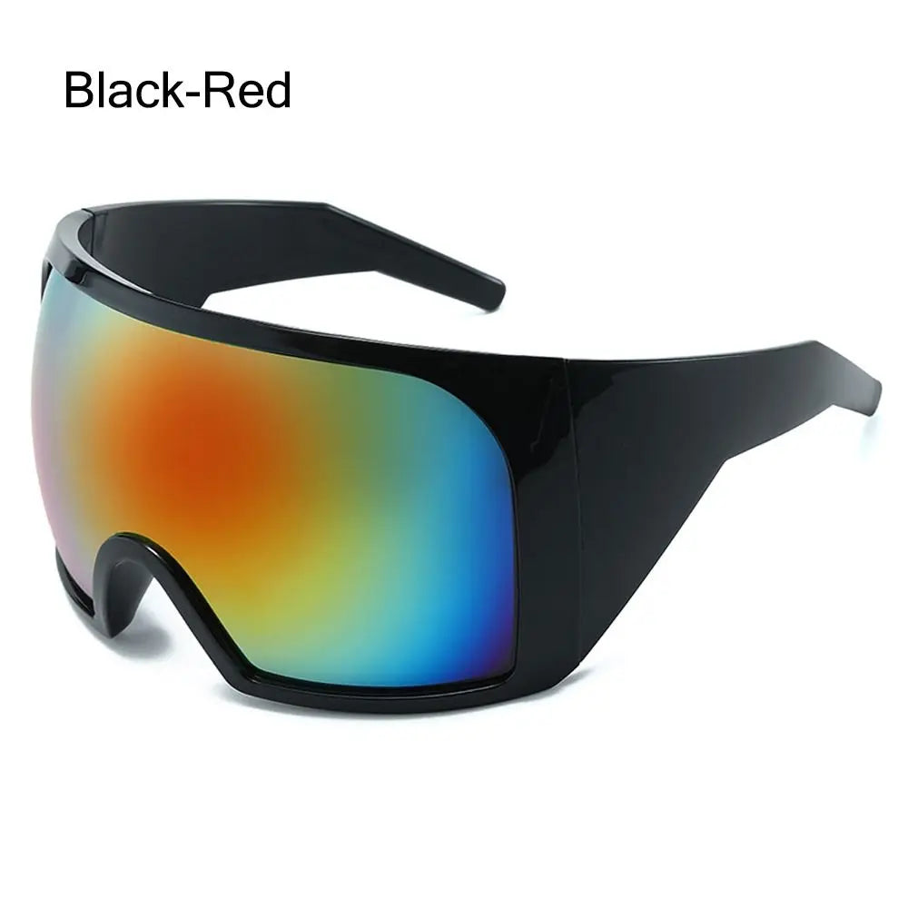Oversized Punk One-Piece Sunglasses