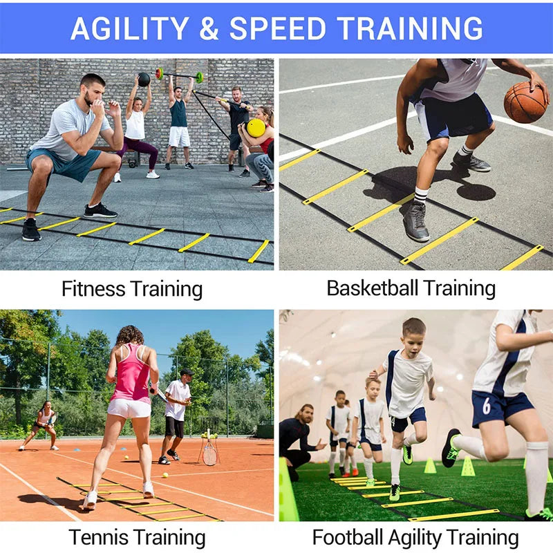 GymForce Agility Ladders For Speed Training And Sports Flexibility