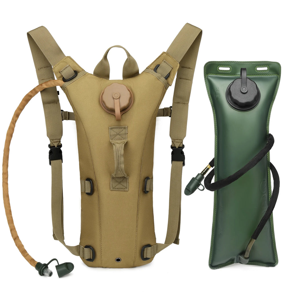 GymForce Waterproof Sport Hydration Backpack with 3 Liter Bladder