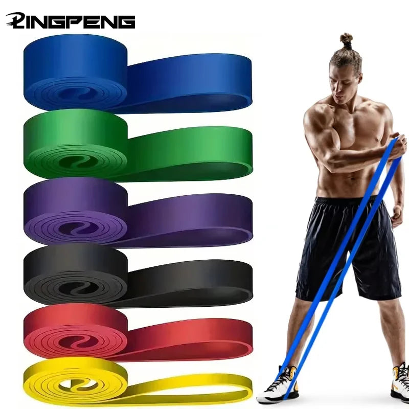 5PCS Fitness Resistance Bands Set for Strength Training & Stretching