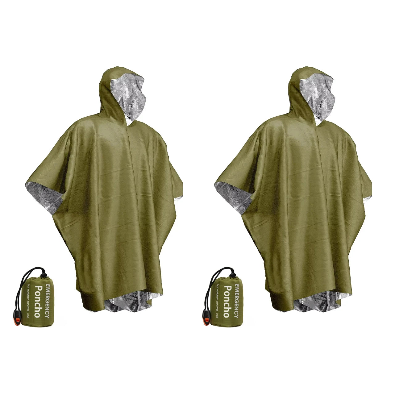 GymForce Emergency Waterproof Thermal Disposable Raincoat