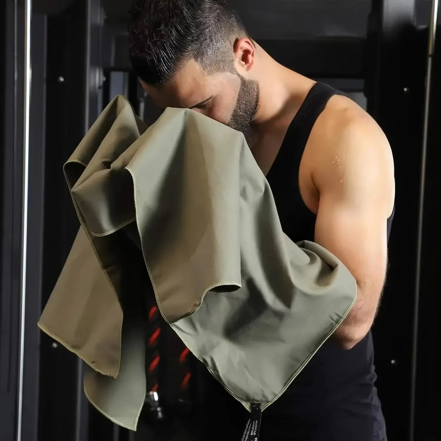 GymForce Quick-Dry Microfiber Gym Towel – Ultra Absorbent & Compact Sports Towel