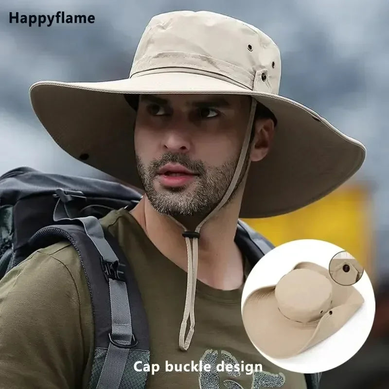 Anti-UV Sun Protection Fishing Hat Breathable Fabric