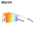Q-Bit UV400 Sports Sunglasses | White Dots Frame
