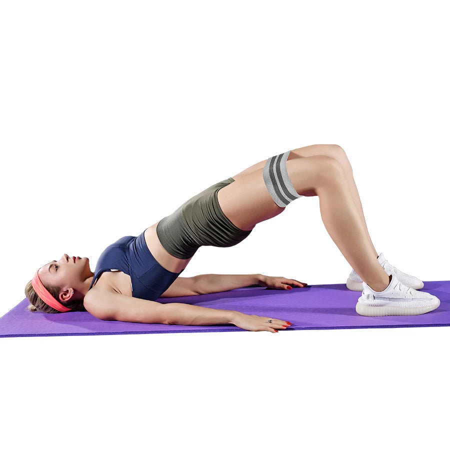 Fabric Resistance Bands for Glutes & Thighs – Hip Workout & Squat Training Loops