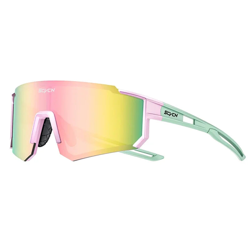 Spect-V Cycling Sunglasses UV400 Mint Pink