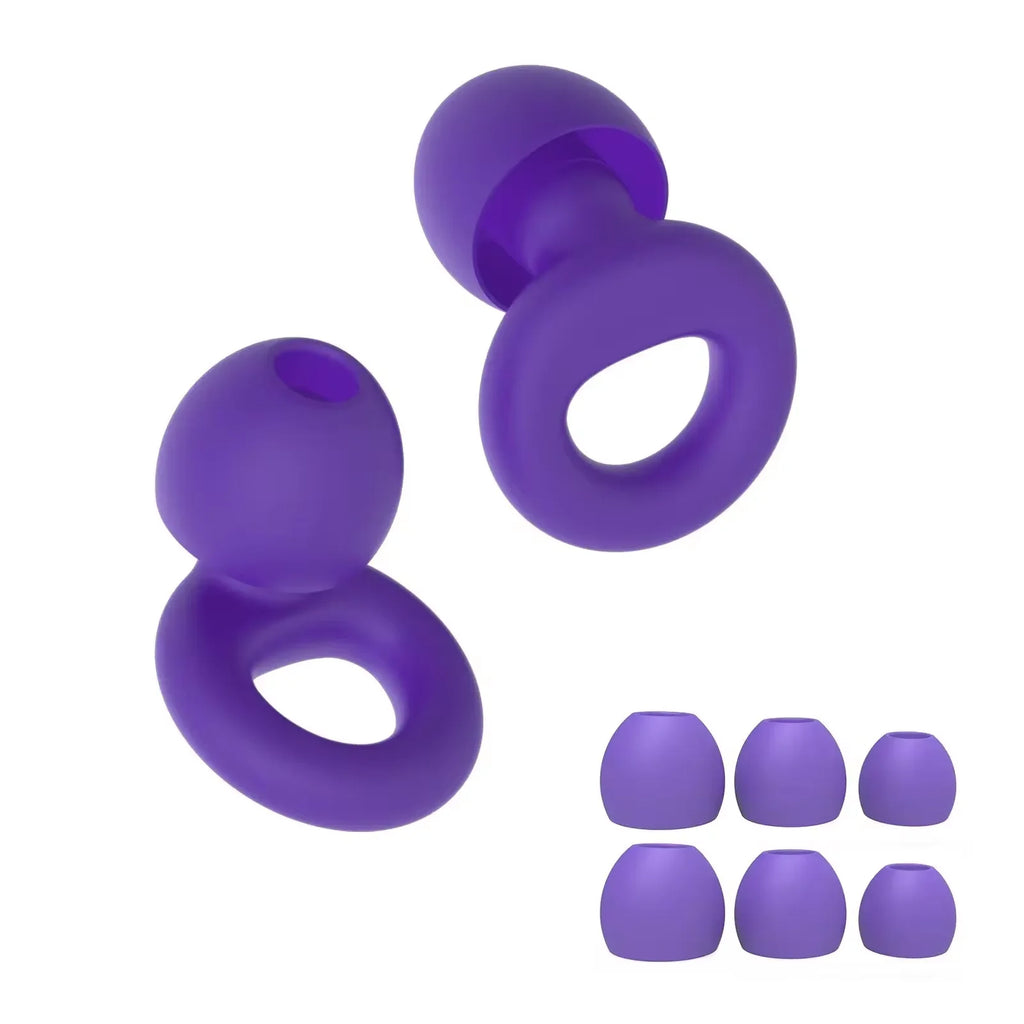 Silicone Earplugs for Swimming & Sleep – Noise Reduction & Soundproof Protection