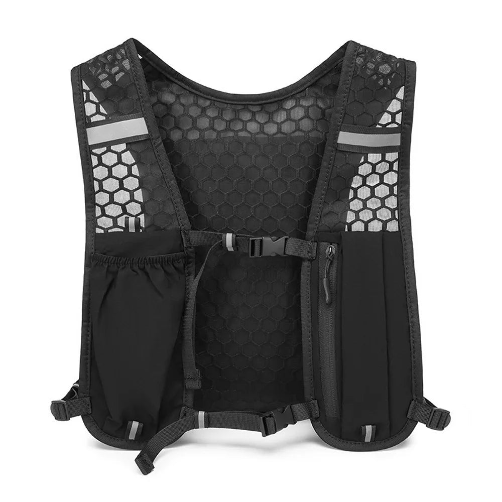 GymForce Running Hydration Vest for Men & Women – Breathable & Water-Resistant