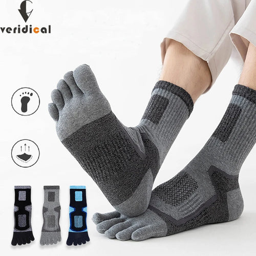 GymForce 5 Pairs Toe Socks – 5 Finger Compression Sports Socks