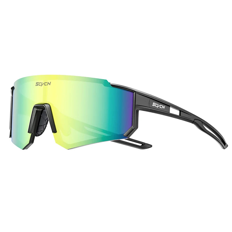 Spect-V Cycling Sunglasses UV400 Black Framed