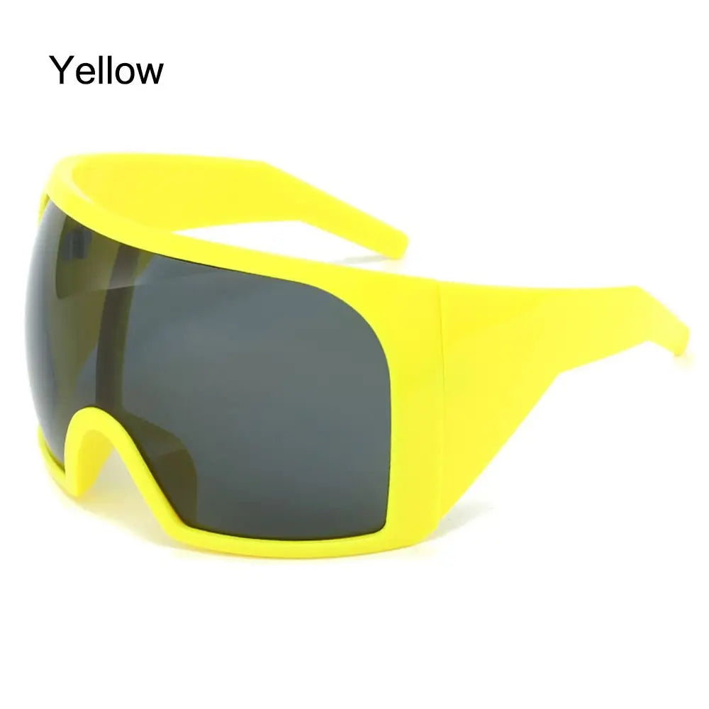 Oversized Punk One-Piece Sunglasses