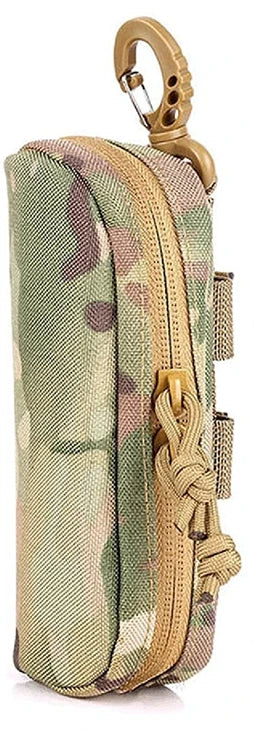 Tactical Eyeglass Case – 1000D Nylon Shockproof Sunglasses Storage Bag