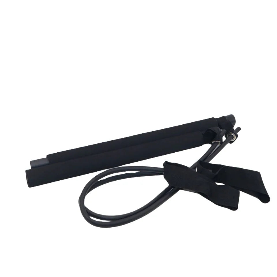 GymForce Adjustable Pilates Stick – Fitness Bar for Home Workout