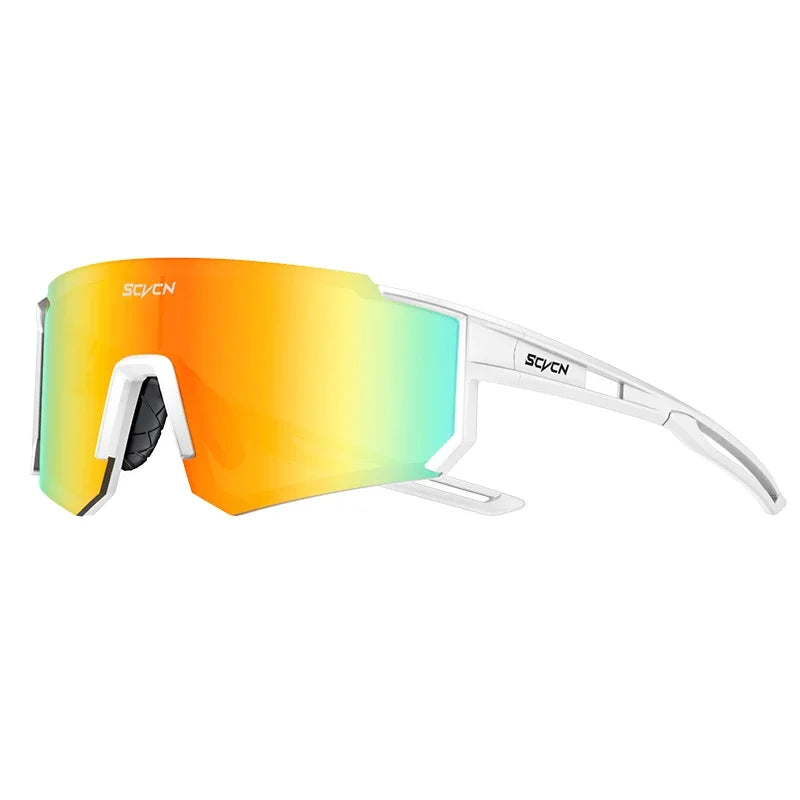 Spect-V Cycling Sunglasses UV400 Black Framed
