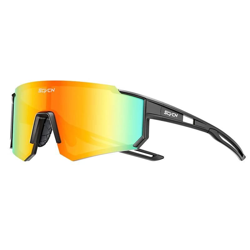Spect-V Cycling Sunglasses UV400 Black Framed