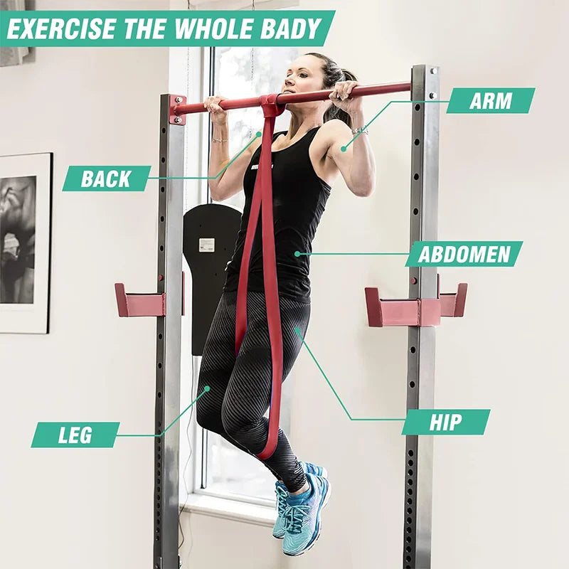 5PCS Fitness Resistance Bands Set for Strength Training & Stretching