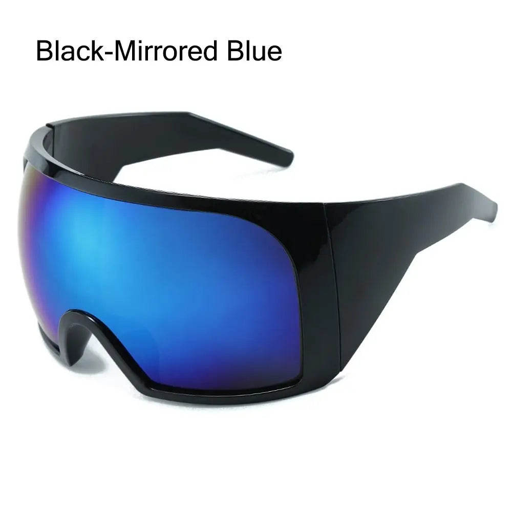 Oversized Punk One-Piece Sunglasses
