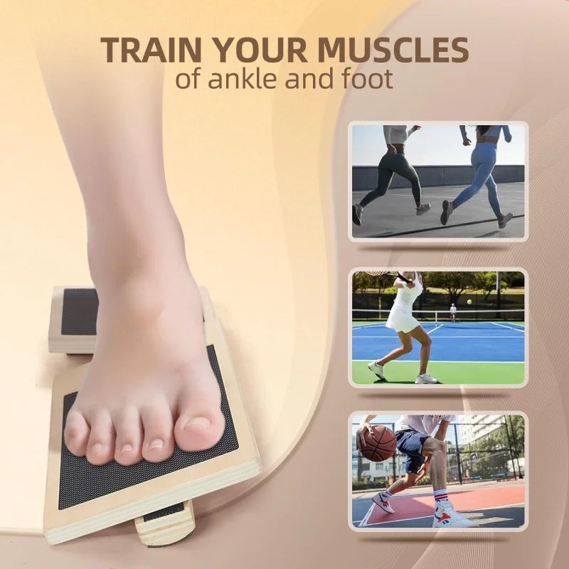 GymForce Single Foot Balance Board – Ankle Strength & Stability Trainer
