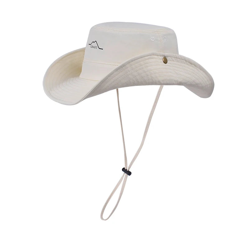 Waterproof Quick-Dry Fisherman Hat – Wide Brim Sun Protection Hat