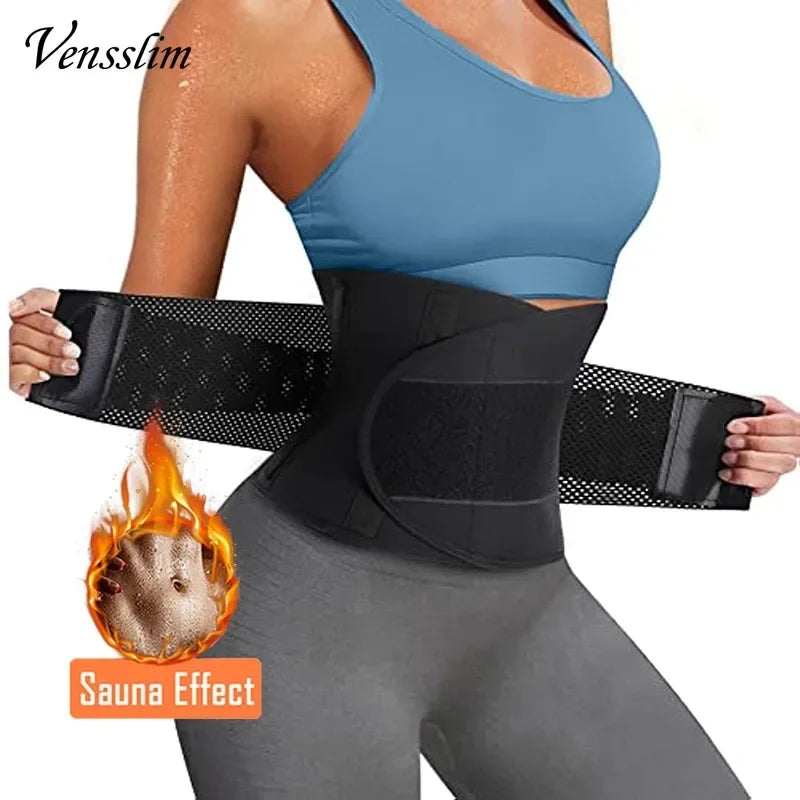 GymForce Women Waist Belt Sauna Sweat Abdomen Trimmer
