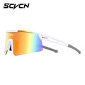 Q-Bit UV400 Sports Sunglasses | All White Frame