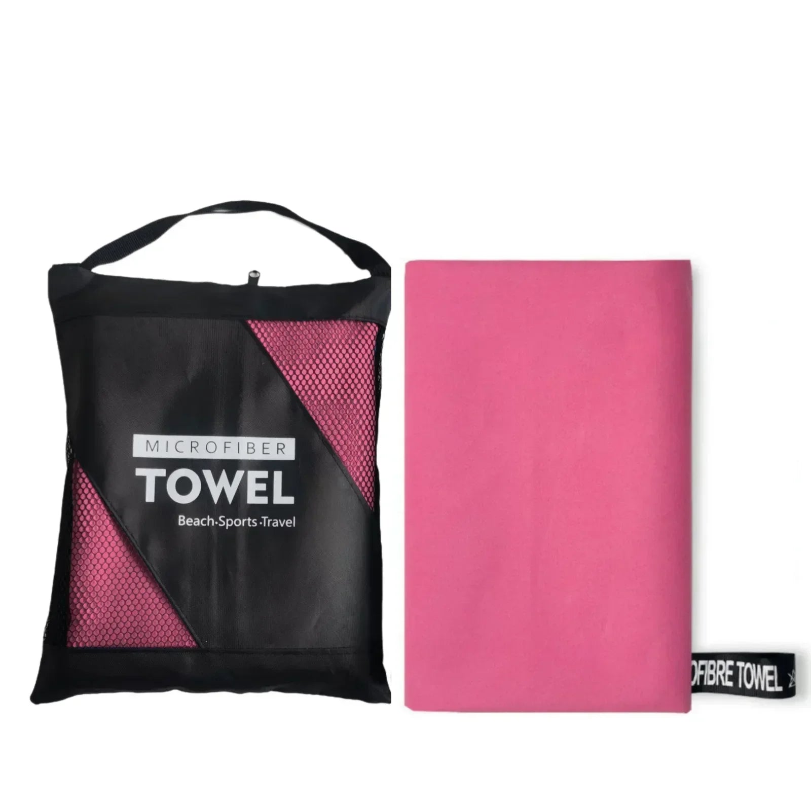 GymForce Quick-Dry Microfiber Gym Towel – Ultra Absorbent & Compact Sports Towel