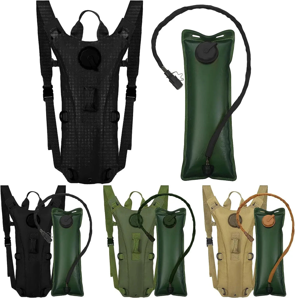 GymForce Waterproof Sport Hydration Backpack with 3 Liter Bladder