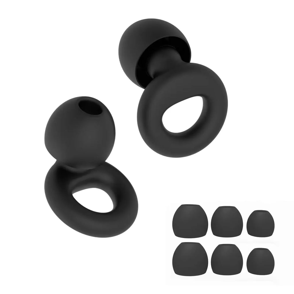 Silicone Earplugs for Swimming & Sleep – Noise Reduction & Soundproof Protection
