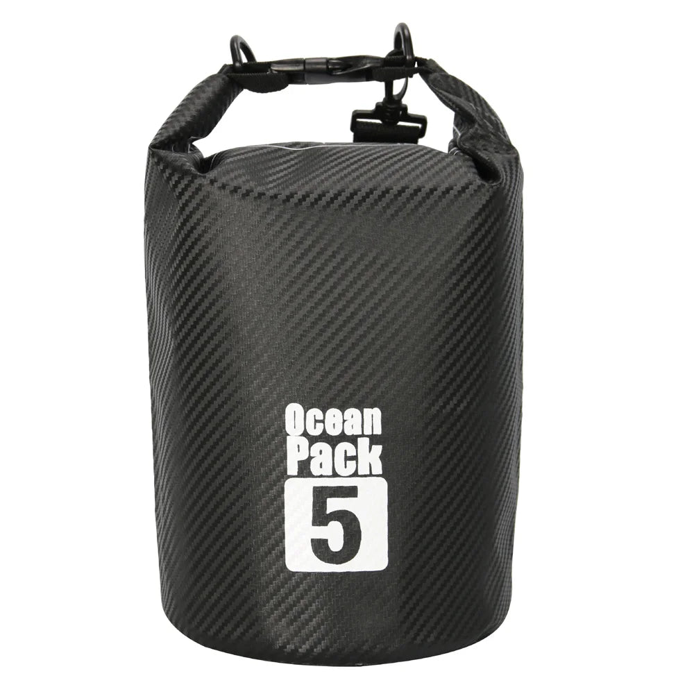 GymForce Carbon Fiber Waterproof Swimming Dry Bag – Sack Bag