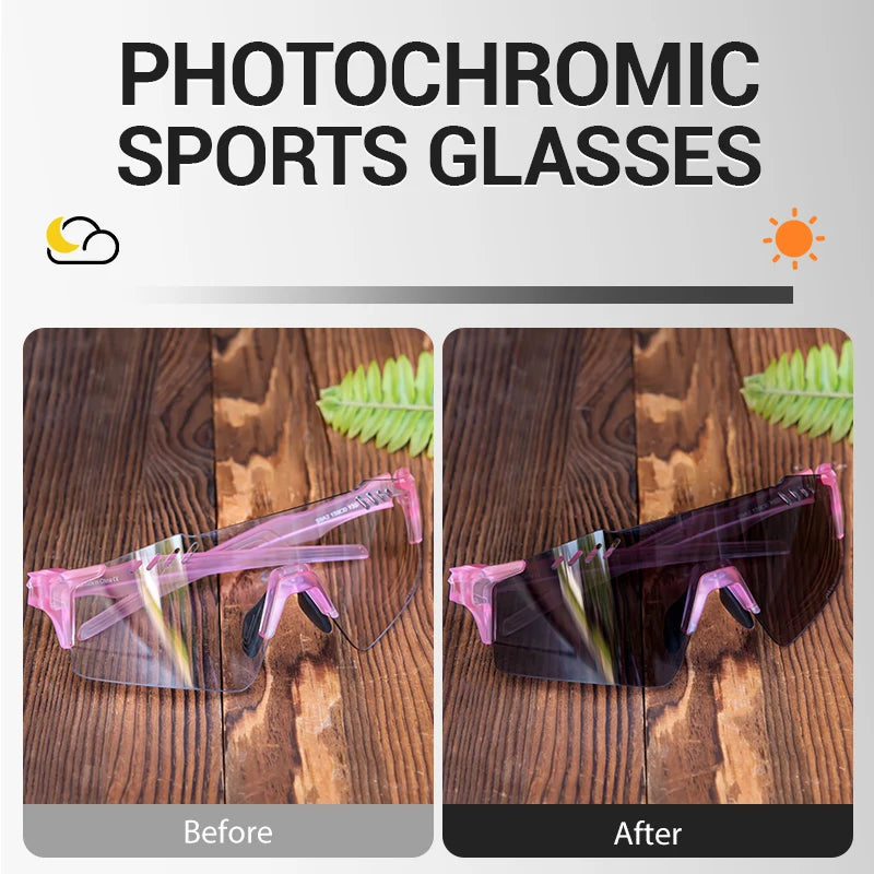 Zephyr AirGlow Photochromic Cycling Sunglasses 07