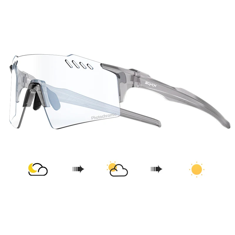 Zephyr AirGlow Photochromic Cycling Sunglasses SI-06