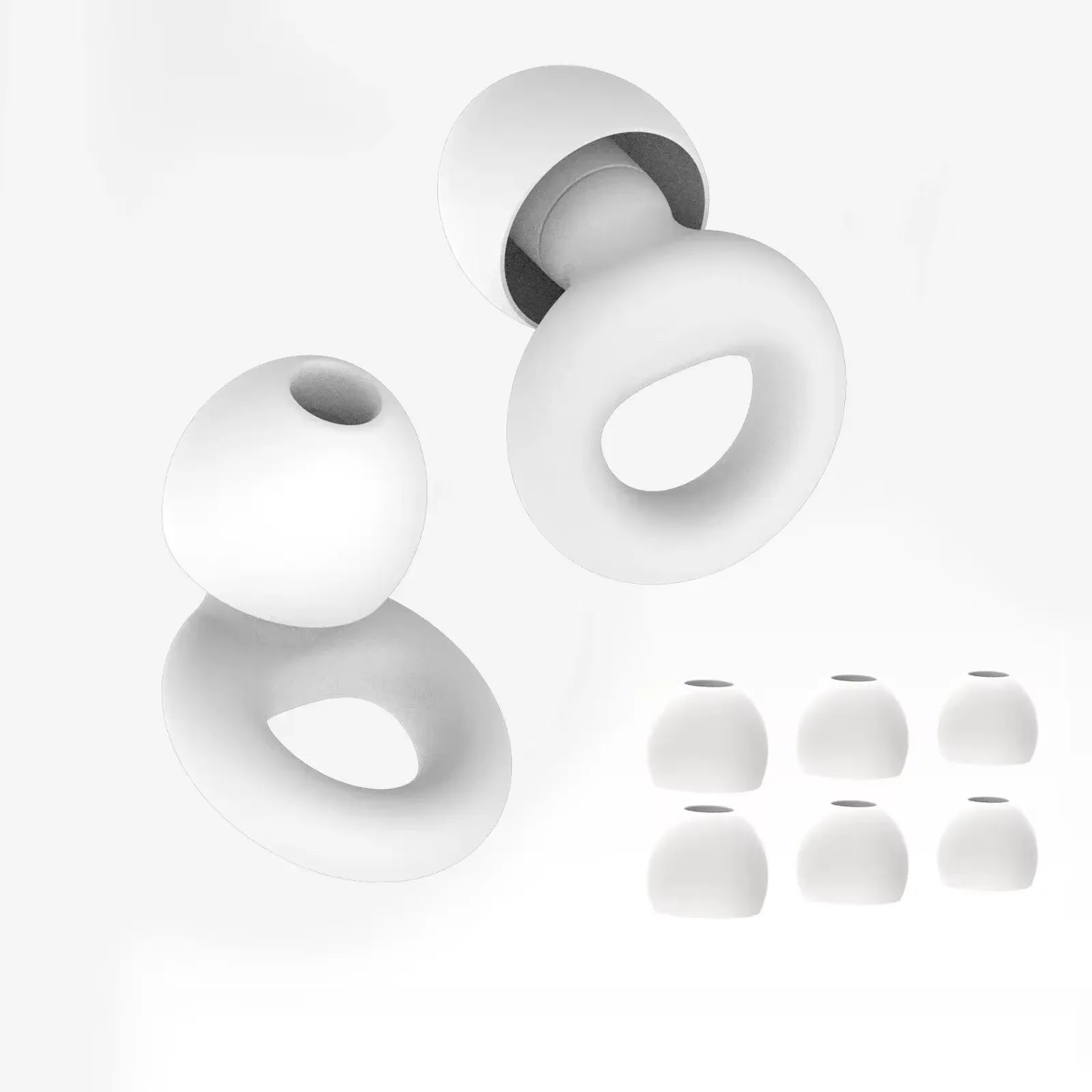 Silicone Earplugs for Swimming & Sleep – Noise Reduction & Soundproof Protection