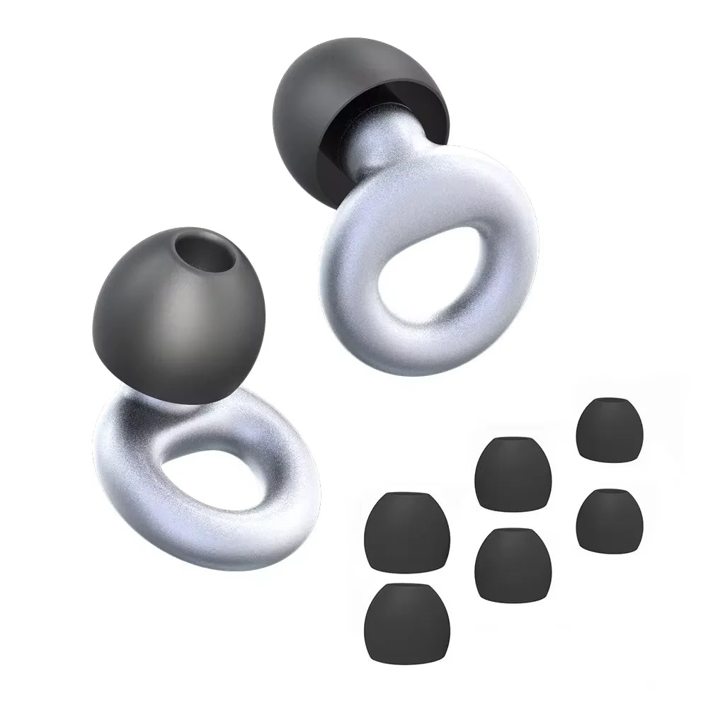Silicone Earplugs for Swimming & Sleep – Noise Reduction & Soundproof Protection