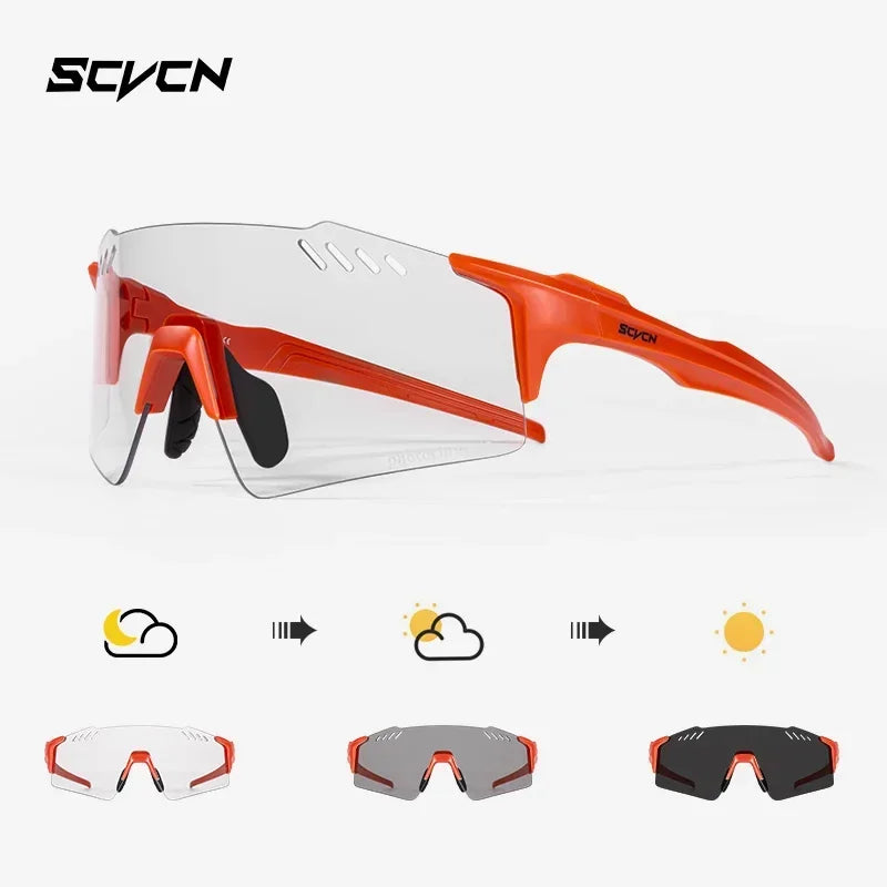 Zephyr AirGlow Photochromic Cycling Sunglasses 09